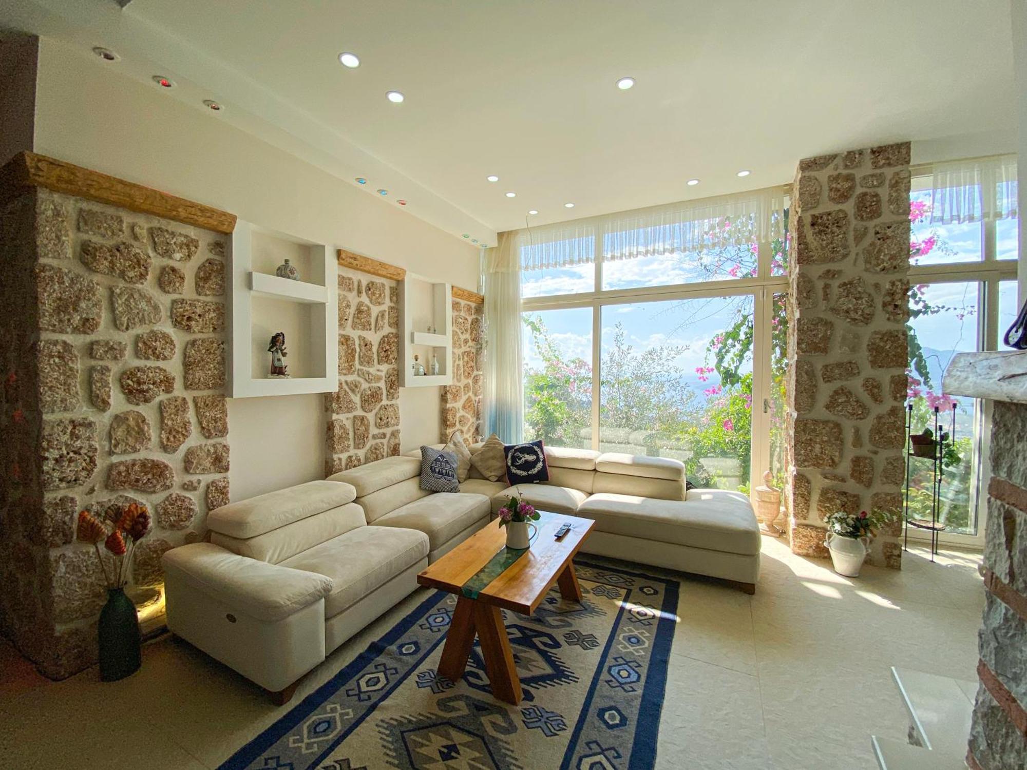 Villa Panorama Kalkan Jilda Livya Buitenkant foto