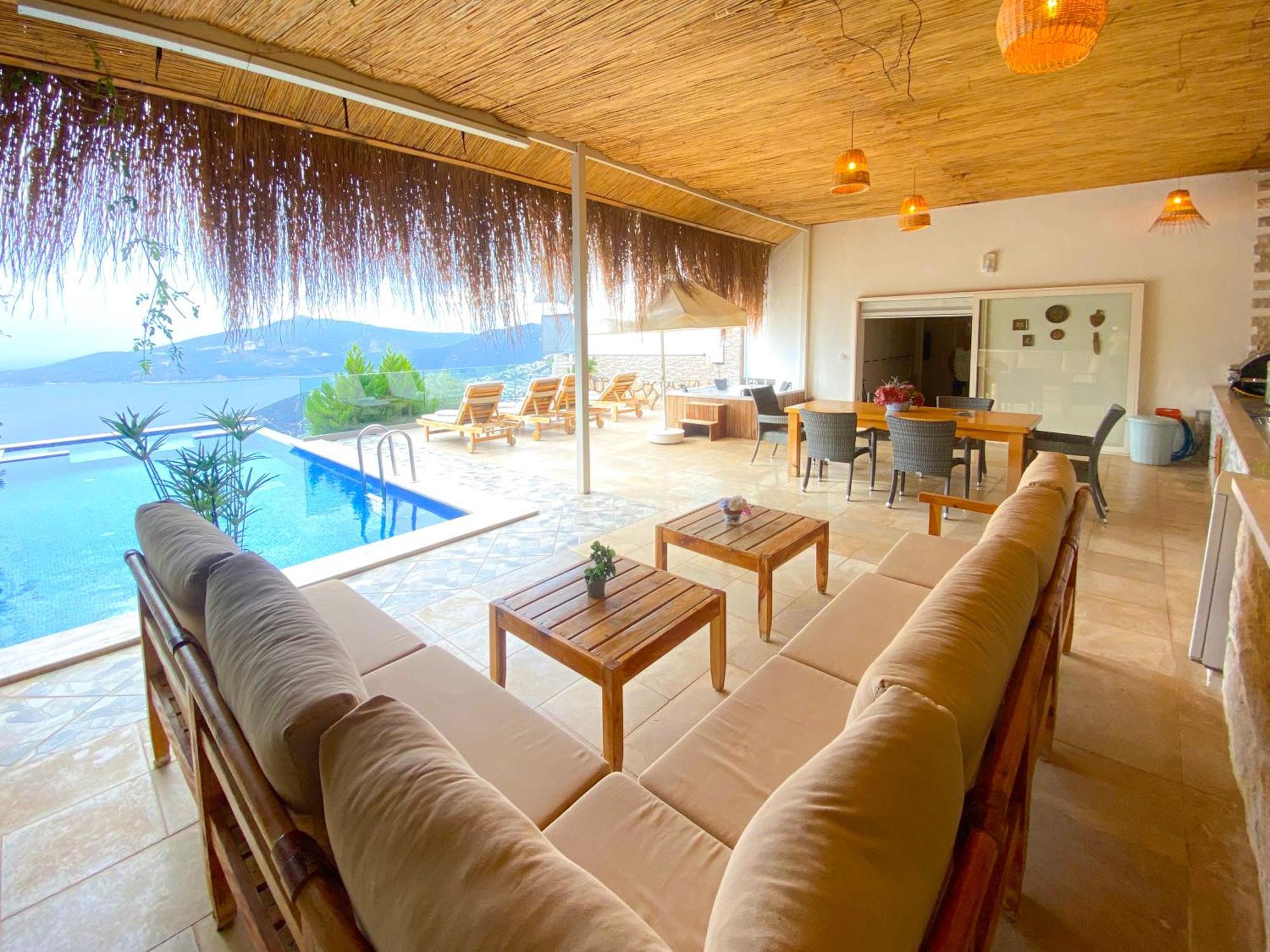 Villa Panorama Kalkan Jilda Livya Buitenkant foto