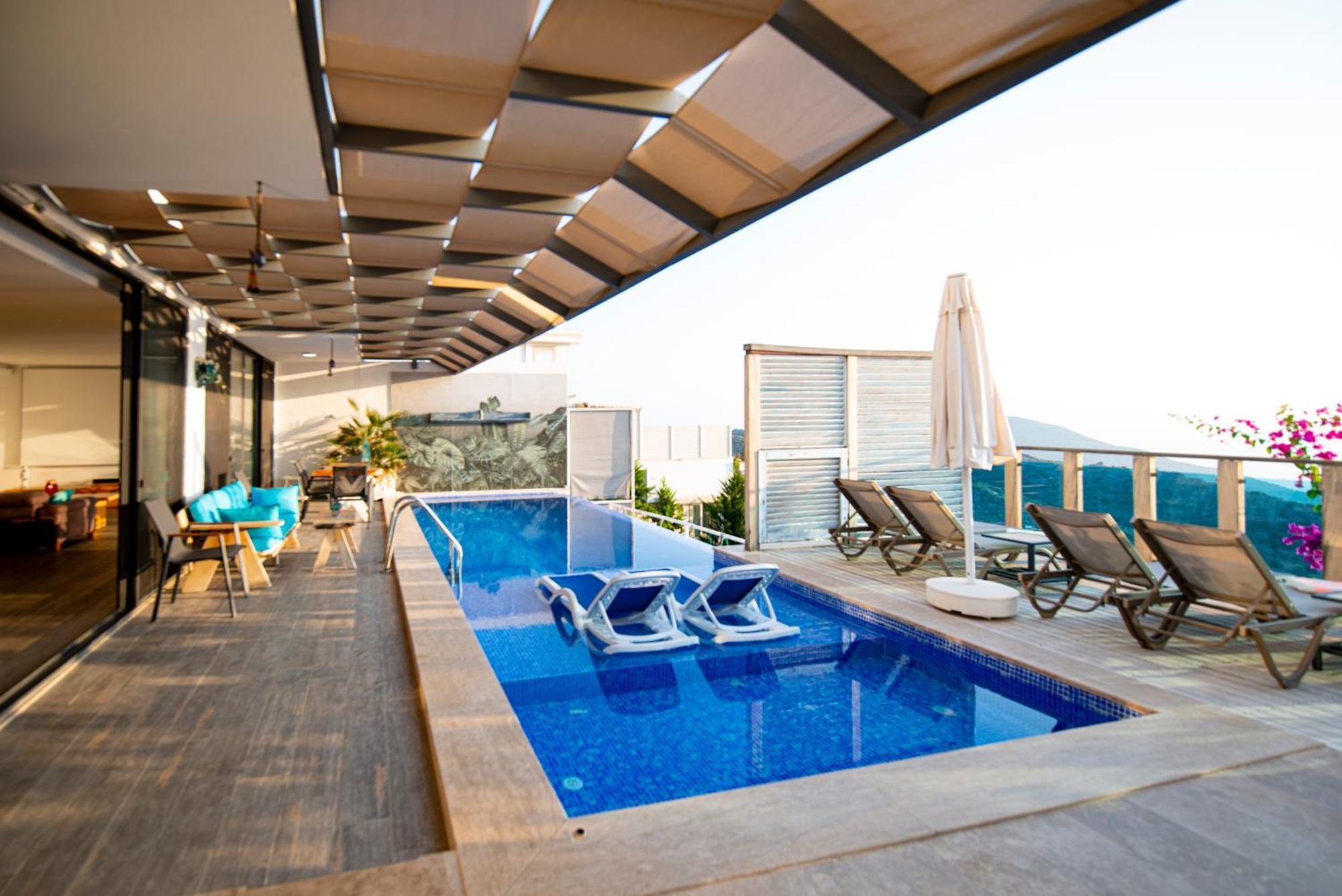 Villa Panorama Kalkan Jilda Livya Buitenkant foto