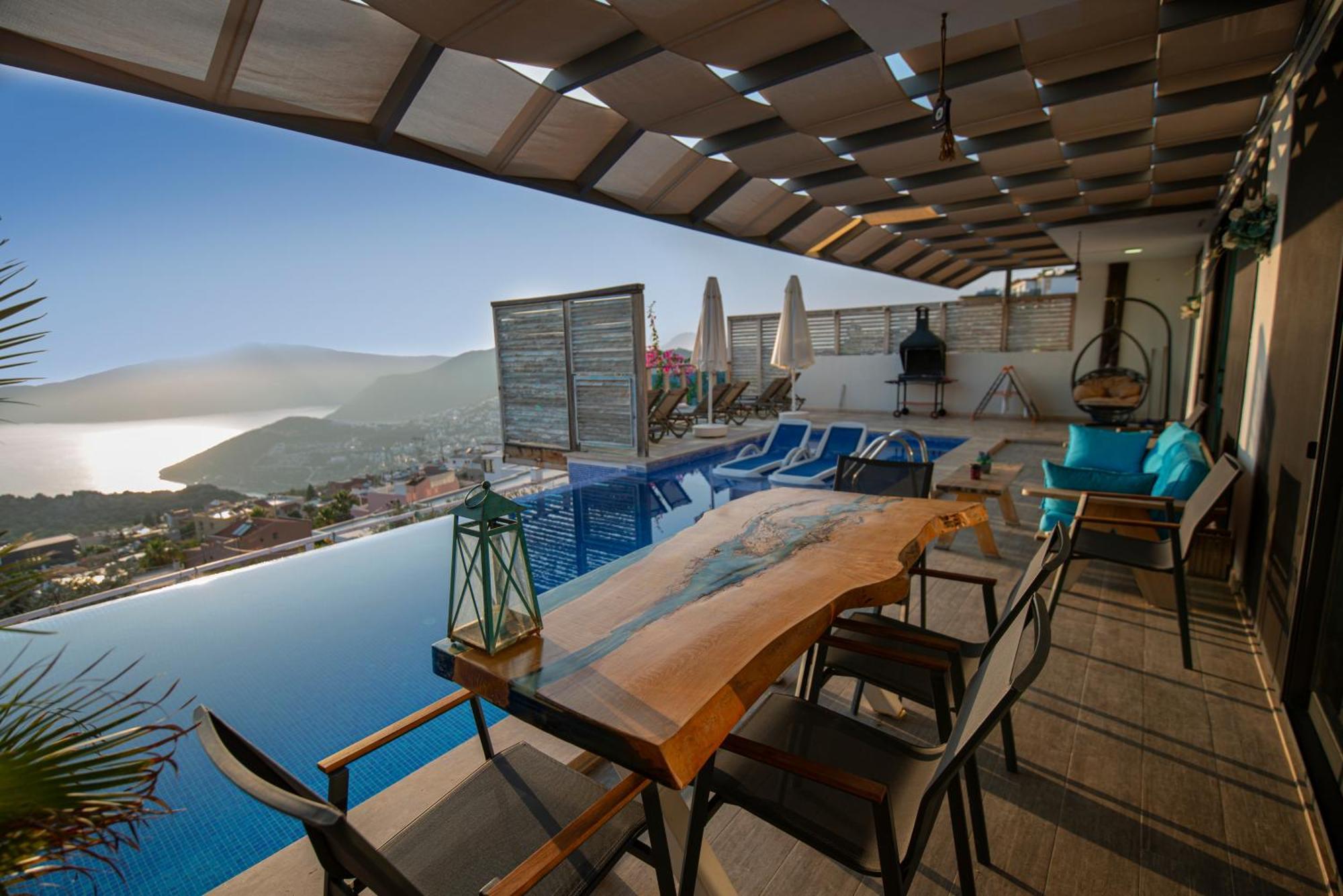 Villa Panorama Kalkan Jilda Livya Buitenkant foto