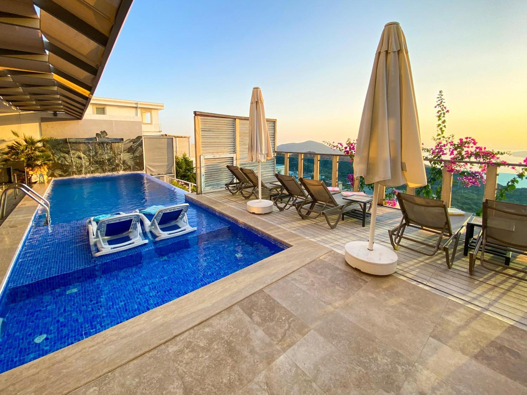 Villa Panorama Kalkan Jilda Livya Buitenkant foto
