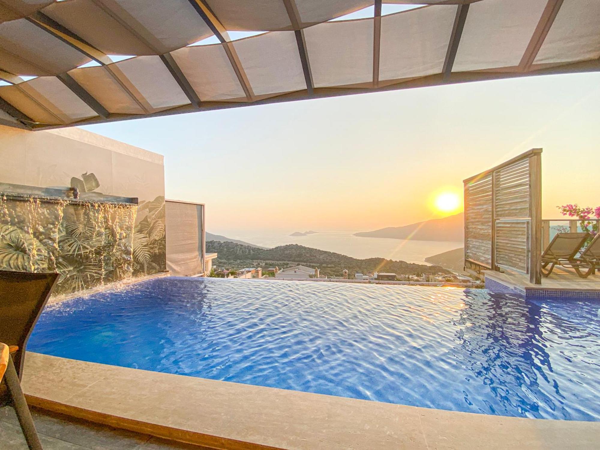 Villa Panorama Kalkan Jilda Livya Buitenkant foto